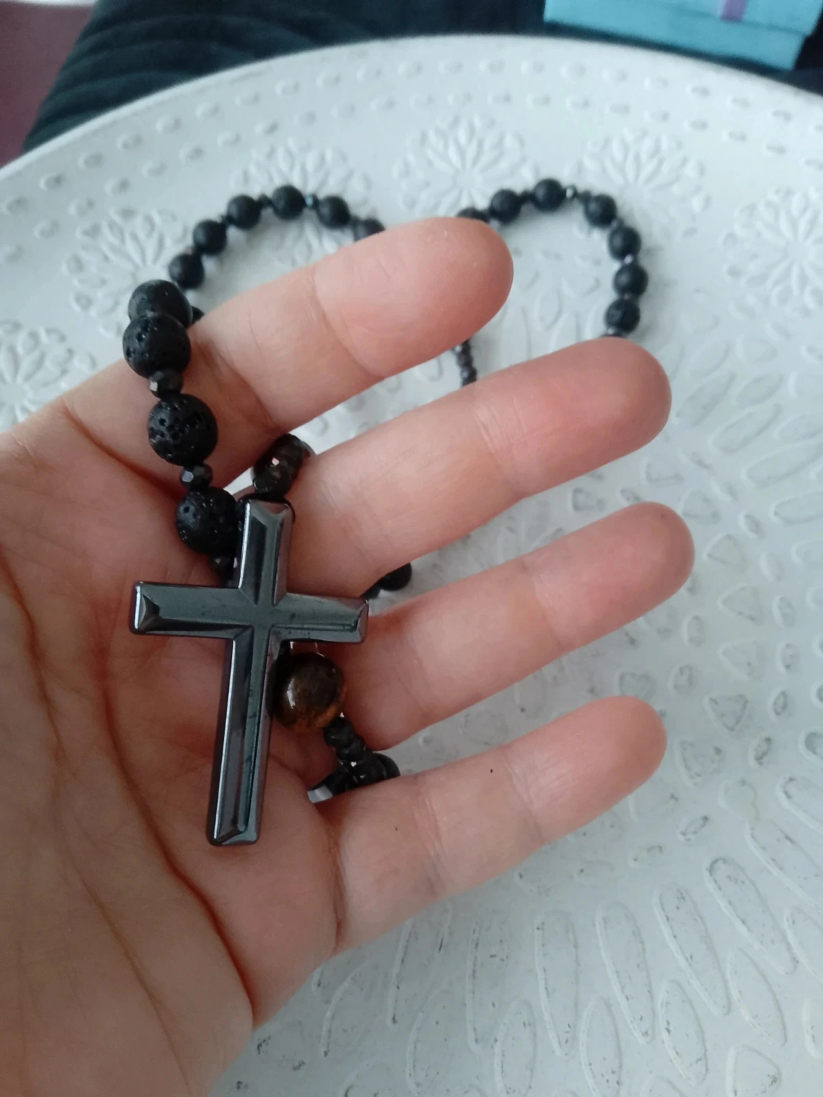 Rosário religioso em pedras naturais – photo 2